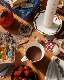 Royal Copenhagen Juleborddækning|Kalenderlys & Julelysestager<Stjerne Riflet Jul Lysestage, 15,5 cm