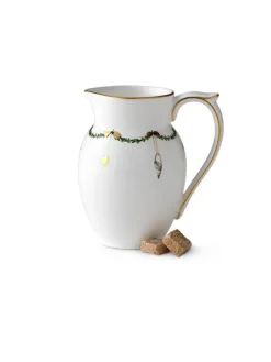 Royal Copenhagen Juleborddækning|Kander<Stjerne Riflet Jul, flødekande 39 cl