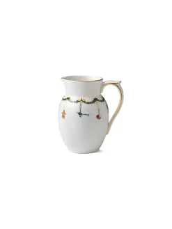 Royal Copenhagen Juleborddækning|Kander<Stjerne Riflet Jul, kande 90 cl