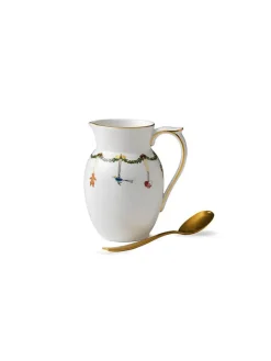 Royal Copenhagen Juleborddækning|Kander<Stjerne Riflet Jul, kande 90 cl