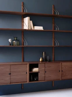 DK3 Reolsystemer<Royal System Modul m. Skydedøre/hylde fra