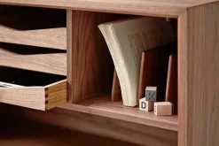 DK3 Reolsystemer<Royal System Skrivebord inkl. Sekretærindsats fra