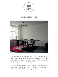 101 Copenhagen Lysekroner|Spots<Salon Chandelier, opaque fra