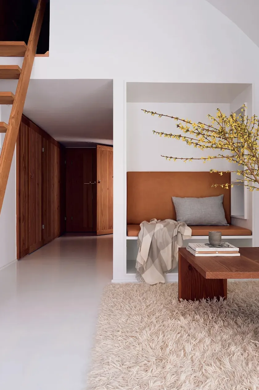 Silkeborg Uldspinderi Puder Og Plaider<Santa Fe Plaid, limestone fra