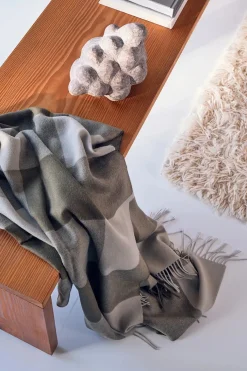 Silkeborg Uldspinderi Gaver Til Hende|Puder Og Plaider<Santa Fe Plaid, umber fra