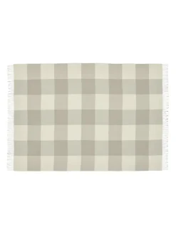 Silkeborg Uldspinderi Puder Og Plaider<Santa Fe Plaid, walnut brown fra