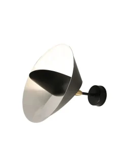 Editions Serge Mouille Væglamper|Spots<Saturnus Small Wall Lamp af Serge Mouille
