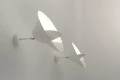 Editions Serge Mouille Væglamper|Spots<Saturnus Small Wall Lamp af Serge Mouille