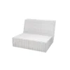 Cane-line Udendørs Loungemøbler<Savannah Enkelt Modul, hvid/grå modul fra
