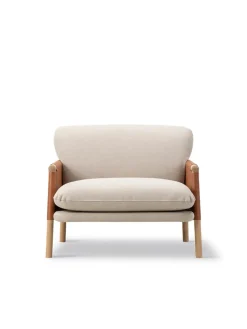 Fredericia Furniture Lænestole<Savannah Loungestol, grand linen/max 95 fra