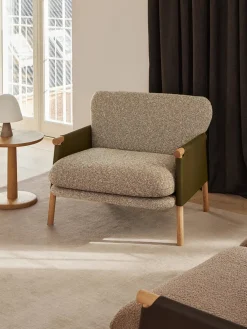 Fredericia Furniture Lænestole<Savannah Loungestol, grand linen/max 95 fra