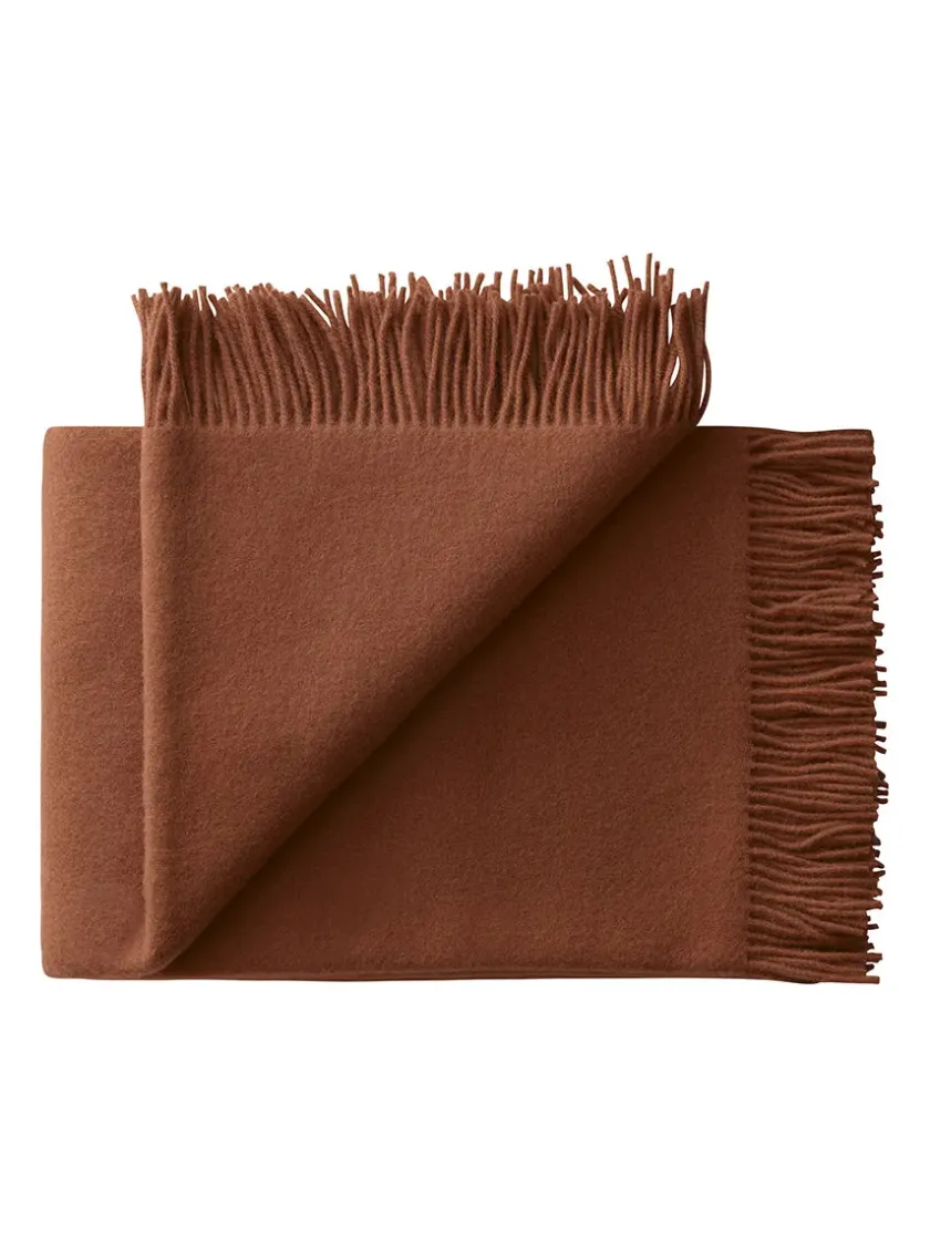 Silkeborg Uldspinderi Puder Og Plaider<Season Plaid, latte beige fra