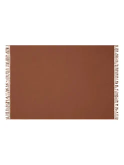 Silkeborg Uldspinderi Puder Og Plaider<Season Plaid, rust fra