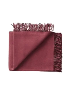 Silkeborg Uldspinderi Puder Og Plaider<Secret Plaid, beetroot/rhubarb fra