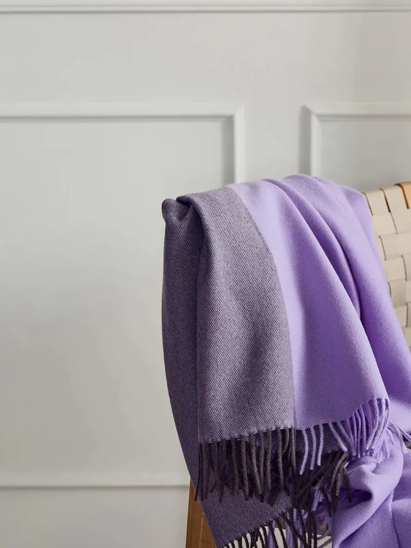 Silkeborg Uldspinderi Puder Og Plaider<Secret Plaid, granite/black fra