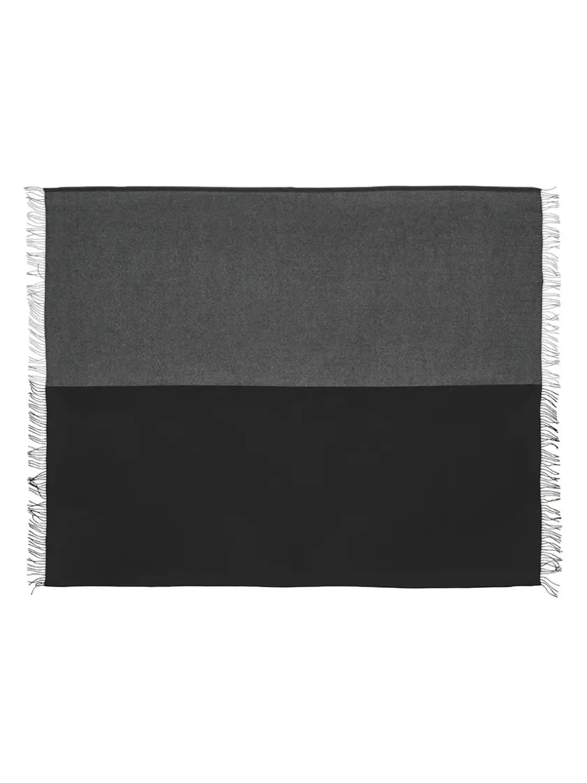 Silkeborg Uldspinderi Puder Og Plaider<Secret Plaid, granite/black fra