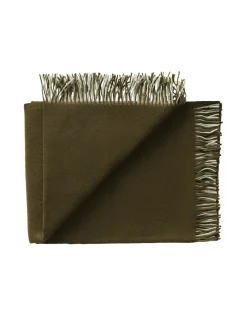 Silkeborg Uldspinderi Puder Og Plaider<Secret Plaid, lime/moss fra