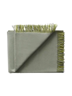 Silkeborg Uldspinderi Puder Og Plaider<Secret Plaid, moss/seaweed fra