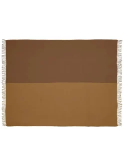 Silkeborg Uldspinderi Puder Og Plaider<Secret Plaid, ocher/caramel fra