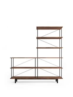 Stellar Works Reolsystemer|Reoler<Seiton Reol 3-3 R, valnød fra