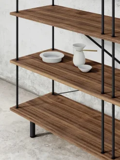 Stellar Works Reolsystemer|Reoler<Seiton Reol 3-3 R, valnød fra