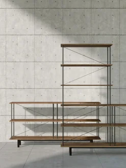 Stellar Works Reolsystemer|Reoler<Seiton Reol 3-3 R, valnød fra