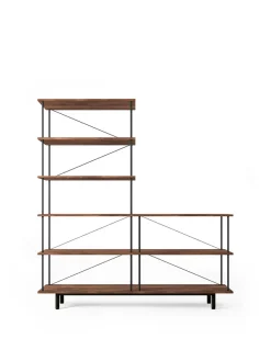 Stellar Works Reolsystemer|Reoler<Seiton Reol 3-3 R, valnød fra