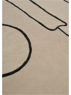 Linie Design Gulvtæpper<Self Mirage Tæppe fra