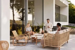 Cane-line Udendørs Loungemøbler<Sense 3 pers. Sofa fra