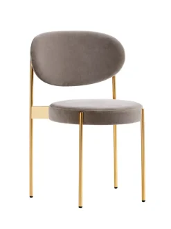 Verpan Spisebordsstole<Serie 430 spisestol, messing af Verner Panton