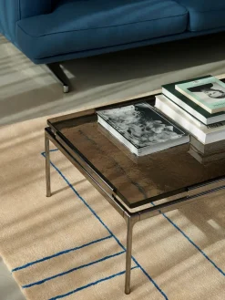 &Tradition Sofaborde<Sett LN12 Sofabord, bianco carrara marble/chrome fra