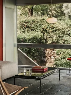 &Tradition Sofaborde<Sett LN12 Sofabord, bianco carrara marble/chrome fra