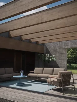 Muuto Udendørs Loungemøbler<Settle Outdoor Sofa, 3-seater fra