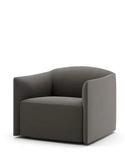 New Works Lænestole<Shore Lounge Chair Extended Base, lava rock fra