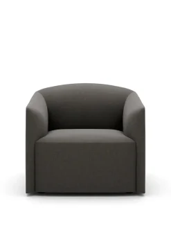 New Works Lænestole<Shore Lounge Chair Extended Base, lava rock fra