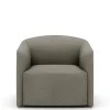 New Works Lænestole<Shore Lounge Chair Extended Base, taupe fra