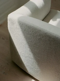 New Works Lænestole<Shore Lounge Chair Extended Base, quill fra