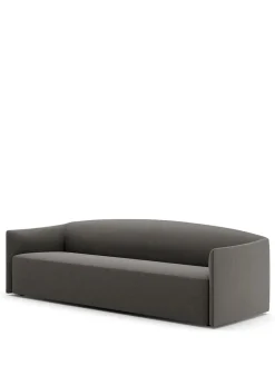 New Works Sofaer<Shore Sofa 3 Seater Extended Base, lava rock fra