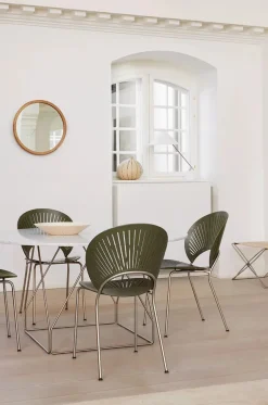 Fredericia Furniture Spejle<Silhouette spejl 70x70 fra