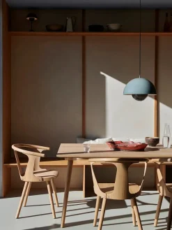 &Tradition Spisebordsstole<SK2 In Between spisebordsstol m. polstret sæde fra