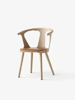 &Tradition Spisebordsstole<SK2 In Between spisebordsstol m. polstret sæde fra