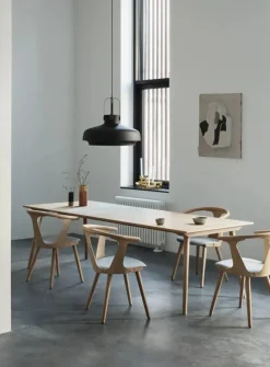 &Tradition Spisebordsstole<SK2 In Between spisebordsstol m. polstret sæde fra