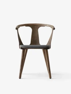 &Tradition Spisebordsstole<SK2 In Between spisebordsstol m. polstret sæde fra