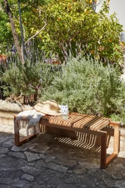 Fritz Hansen Havebænke<Skagerak Cutter Outdoor bænk fra