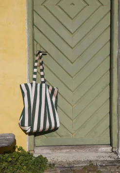 Fritz Hansen Opbevaring<Skagerak Drachmann Jubilæums Tote Bag, light apricot/dark green fra