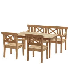 Fritz Hansen Havemøbelsæt<Skagerak Drachmann Sæt i Teak fra