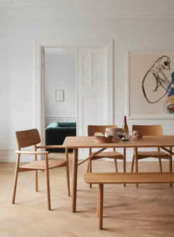 Fritz Hansen Spisebordsstole<Skagerak Hven Armstol fra