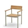 Fritz Hansen Havestole<Skagerak Pelagus Armstol, light ivory fra