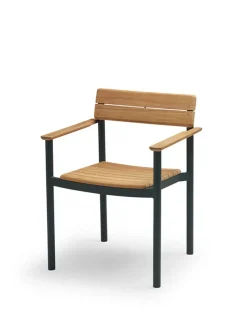 Fritz Hansen Havestole<Skagerak Pelagus Armstol, light ivory fra