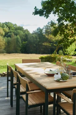 Fritz Hansen Havestole<Skagerak Pelagus Armstol, hunter green fra